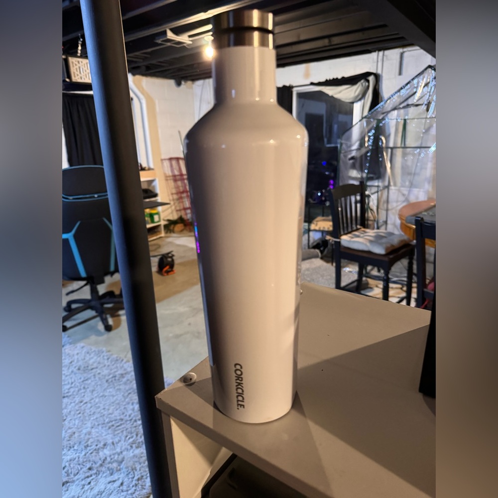 Corkcicle Glossy White Bottle